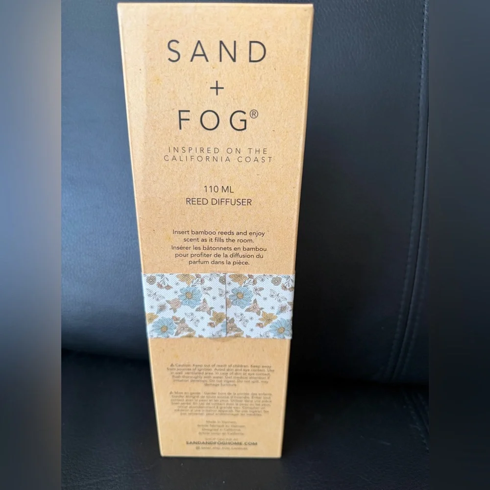 Sand + Fog Oil Diffuser in Vallina Sandalwood Brand New